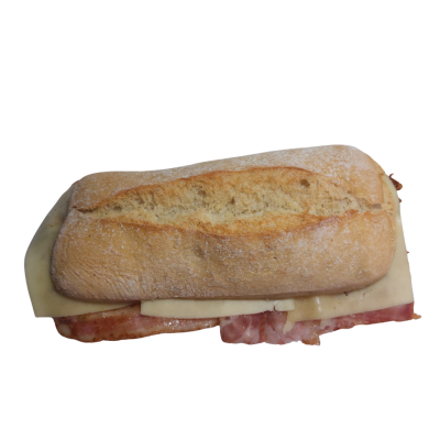 bocadillo Bacon y Queso 1